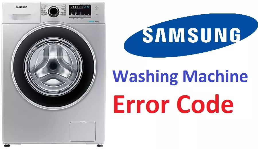 Samsung washing Machine Error Code