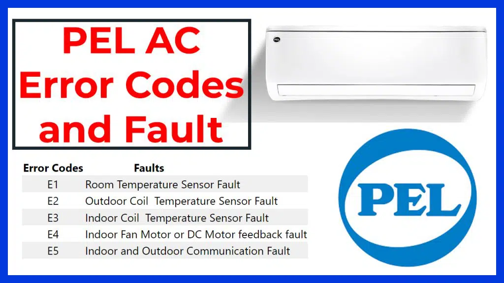 Pel AC Error Codes